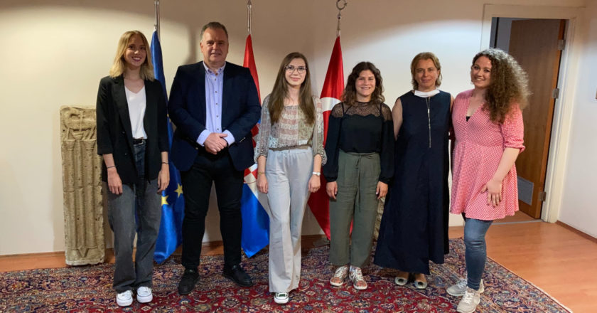 Posjet hrvatskome veleposlanstvu u Ankari