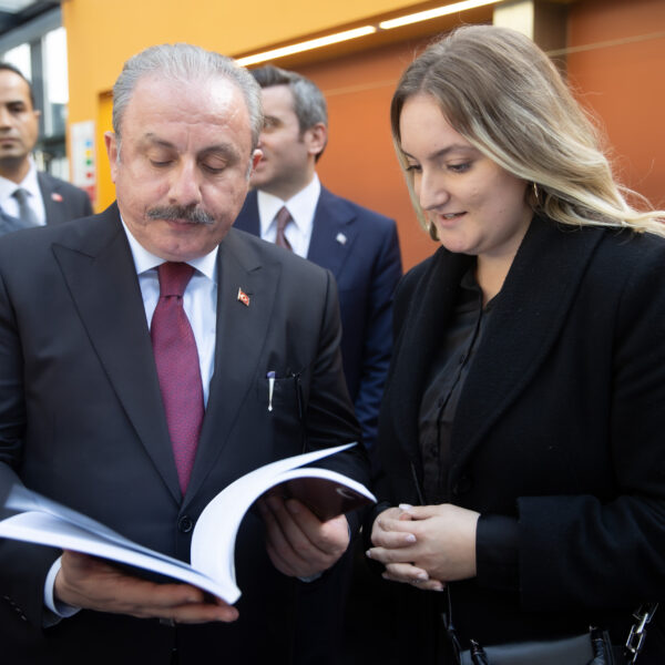Članovi KST-a s predsjednikom turskoga Parlamenta